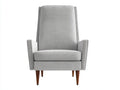 Sillón reclinable 82×88×108 cm – gris claro – estilo moderno para sala de estar