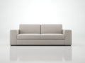 Sofá de 2 plazas 240x100x82 cm – blanco – diseño contemporáneo para sala de estar