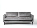 Sofá de 2 plazas 210×90×85 cm – beige – diseño clásico para sala de estar